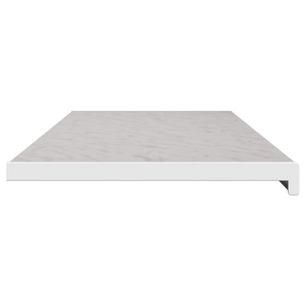 Fönsterbräda Marmorstruktur 140 x 45 x 4,5 cm PVC