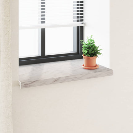Fönsterbräda Marmorstruktur 60 x 50 x 4,5 cm PVC