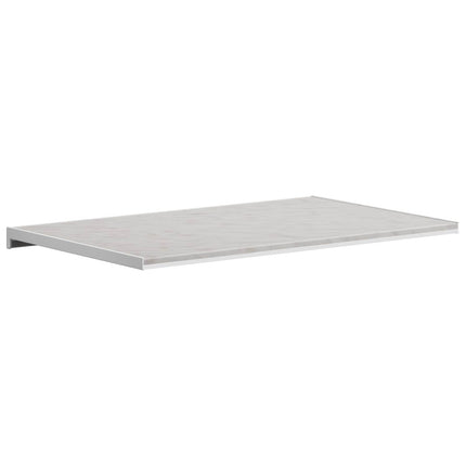 Fönsterbräda Marmorstruktur 80 x 50 x 4,5 cm PVC