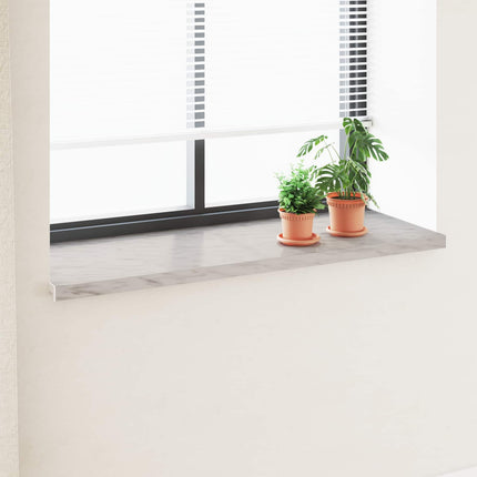 Fönsterbräda Marmorstruktur 140 x 50 x 4,5 cm PVC