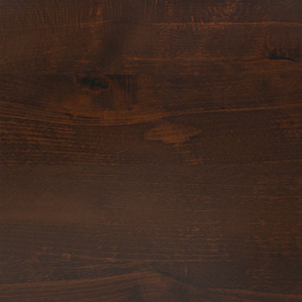 Trapstegsmattor 16 st 110 x 30 x 2 cm Mörkbrun Massivt bokträ