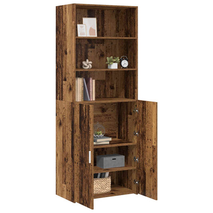 Skåp Gammalt trä 70 x 42,5 x 185 cm Konstruerat trä