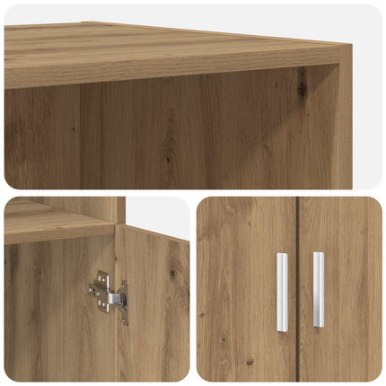 Skåp Artisan-ek 70 x 42,5 x 185 cm Konstruerat trä
