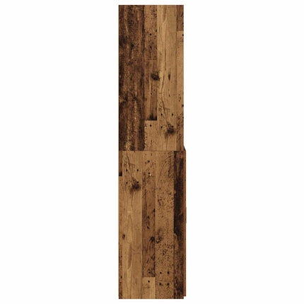 Bokhylla Gammalt trä 30 x 42.4 x 185.2 cm