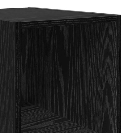 Sideboard Svart ek 40 x 41 x 185 cm Konstruerat trä