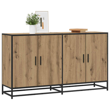 Sideboard Artisan-ek 134 x 35 x 76 cm Konstruerat trä