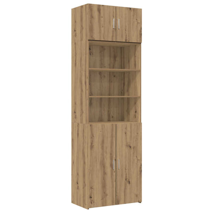Förvaringsskåp med hyllor Artisan-ek 70 x 42,5 x 225 cm
