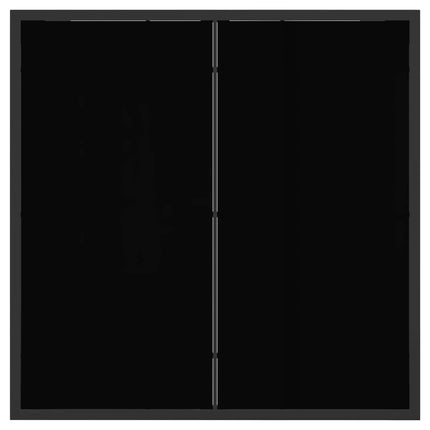 Trädgårdsmöbelset 5 pcs Vit och ljusgrå 80 x 80 x 73 cm