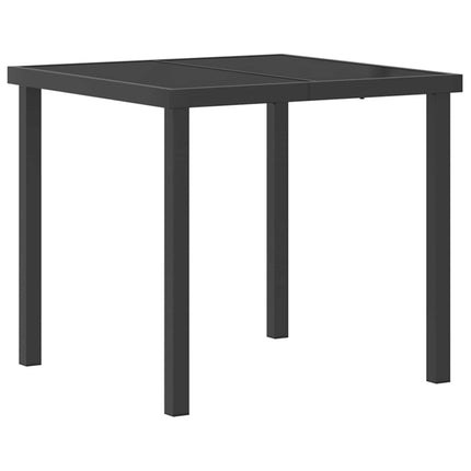 Utomhusmatbord 5 st Naturlig konstrotting