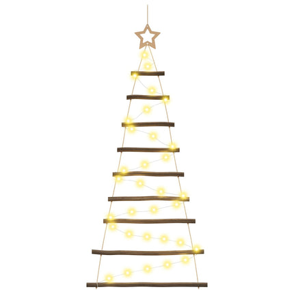 Hängande julgran 120 cm 50 LED-lampor Varmvit