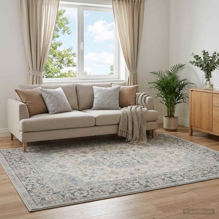 Matta ORIZ Gräddvit 120 x 170 cm 100% Polyester