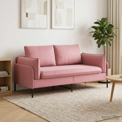 2-sits soffa 2-sits Rosa 188 x 81 x 89 cm Sammet