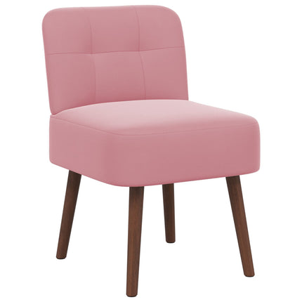 Slipperfåtölj Rosa Sammet