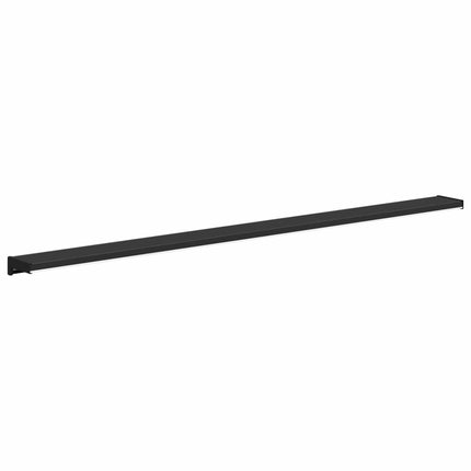 Fönsterbräda Svart med träådring 160 x 15 x 4,5 cm PVC
