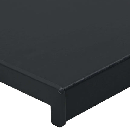 Fönsterbräda Antracit med träkorn 160 x 15 x 4,5 cm PVC