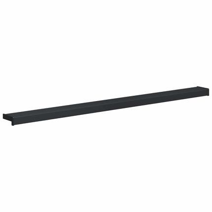 Fönsterbräda Antracit med träkorn 160 x 15 x 4,5 cm PVC