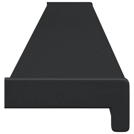 Fönsterbräda Antracit med träkorn 160 x 15 x 4,5 cm PVC