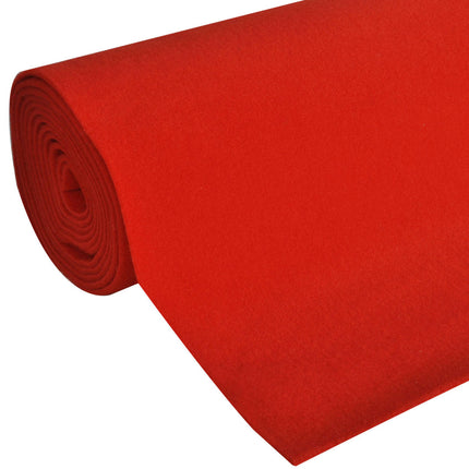 Matta Röd 1 x 20 m Polyester