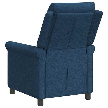 Reclinerfåtölj Blå 69 x 93 x 102 cm Tyg