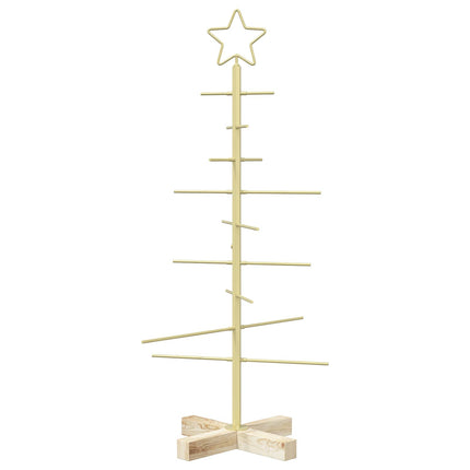Metall julgran KUOPIO 90 cm Stål Guld