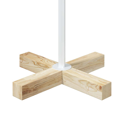 Metall julgran KUOPIO 90 cm Stål Vit