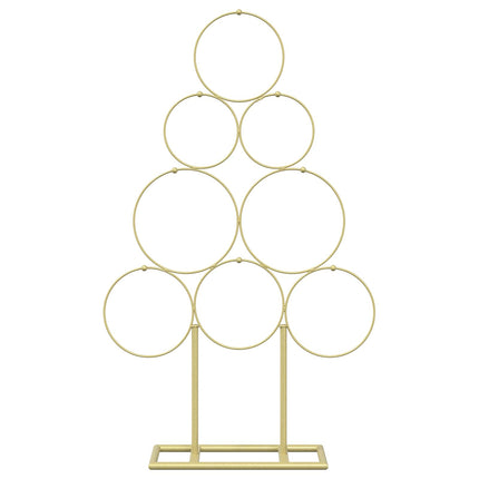 Metall julgran KUOPIO 60 cm Stål Guld