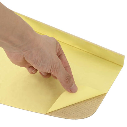 Trappmattor 15 st 56 x 17 x 3 cm Beige Polyester halvrund