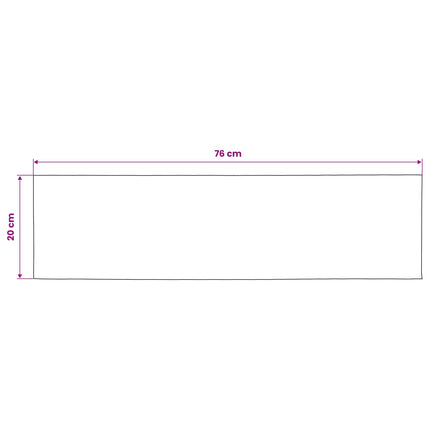 Trappmattor 15 st 76 x 20 cm Grått nätmönster Polyester