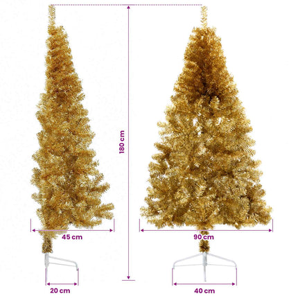Konstgjord julgran med julkulor 180 cm 300 LED-lampor Varmvit