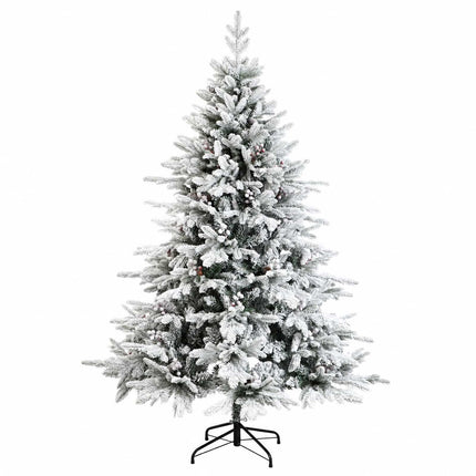 Plast Hingad Julgran 150 cm 150 LED-lampor Varmvit