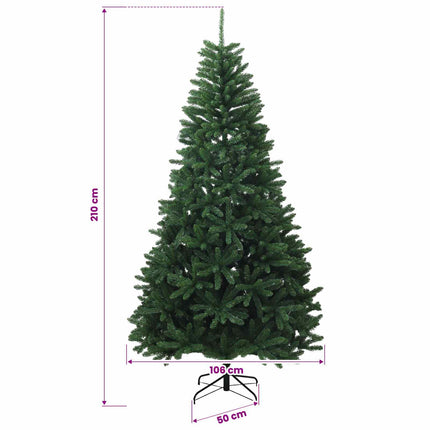 Plast Hingad Julgran 210 cm 300 LED-lampor Varmvit
