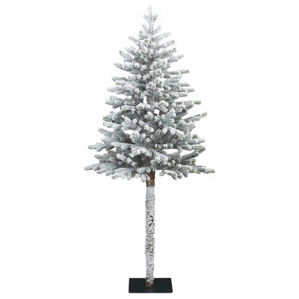 Konstgjord julgran med kulor 180 cm 300 LED-lampor Varmvit