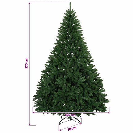 Plast Hingad Julgran 270 cm 300 LED-lampor Varmvit