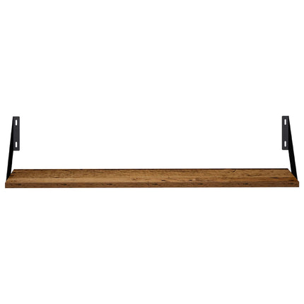 Vägg hyllor 4 st Gammalt trä 80 x 20 x 17 cm