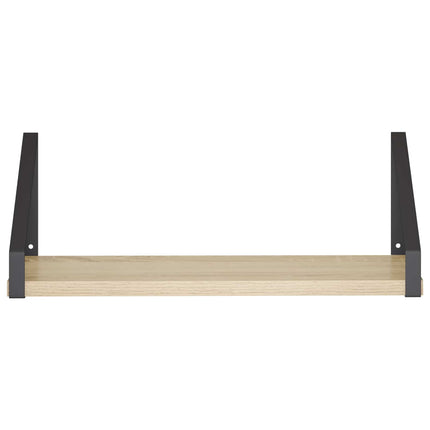 Vägg hyllor 2 st Sonoma-ek 40 x 16 x 15,5 cm