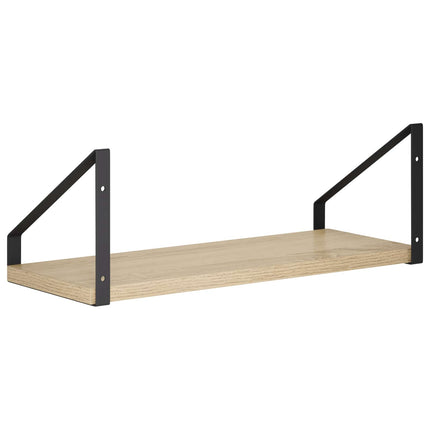 Vägg hyllor 4 st Sonoma-ek 40 x 16 x 15,5 cm
