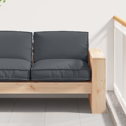 Kudde Antracit 80 x 80 x 12 cm Oxford Tyg