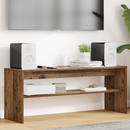 TV-skåp 100 x 30 x 40 cm Gammalt trä Konstruerat trä