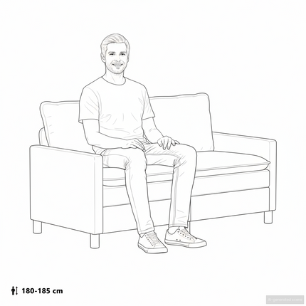 Soffset 2 st Vinröd Sammet