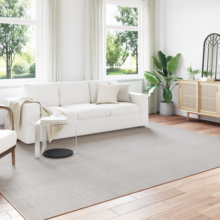 Områdesmattor Rektangulär LUGO Kräm 280 x 200 cm Polyester