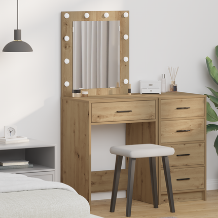 Smyckebord Artisan Ek 50 x 41 x 135 cm Konstruerat trä