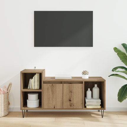 TV-skåp 100 x 35 x 55 cm Artisan Ek Konstruerat trä