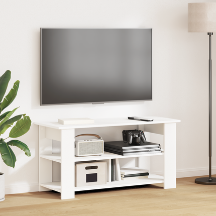TV-ställ Vit 100 x 40 x 50 cm