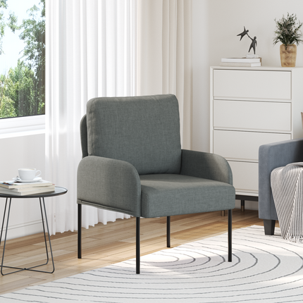 Soffor med kudde 55cm Mörkgrå Plywood