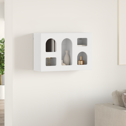 Hängande skåp ELST Vit 60 x 20 x 40 cm Konstruerat trä