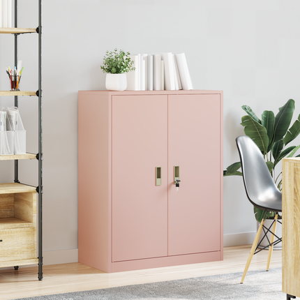Förvaringsskåp Rosa 80 x 40 x 105 cm Stål
