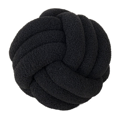 Sofa Living Room Spherical Lamb Wool Bedside Cushion
