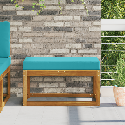Sittkudde Turkos 80 x 40 x 8 cm 100% Polyester