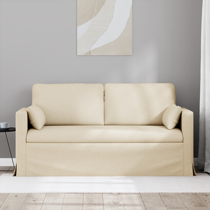 Soffa Kräm 158 x 78 x 80 cm tyg