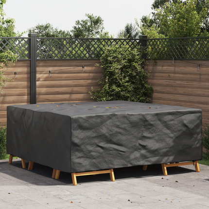 Möbelöverdrag Enfärgad Svart 200 x 190 x 85 cm 600D